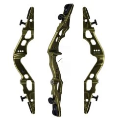 Mybo Pathfinder 19" Recurve Riser -Archery Shop 19 green web