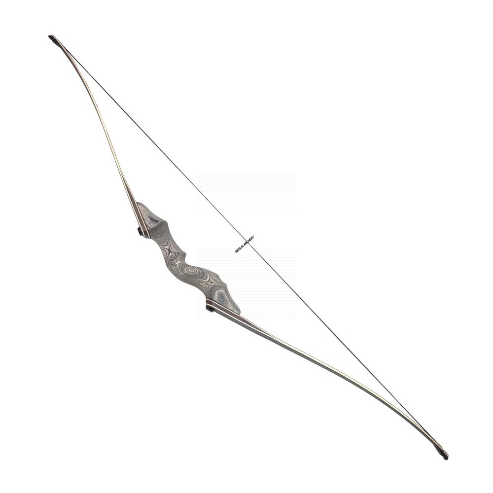 Mandarin Duck Black Hunter MK II LongBow 60" 3 Mandarin Duck Black Hunter MK II LongBow 60"